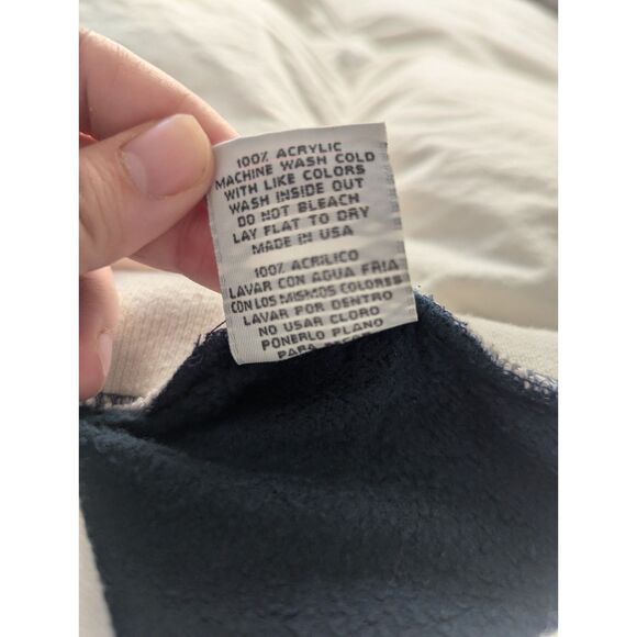 Vintage Act III Bear Cottagecore Collared Sweater Made in the USA Size Large - Picture 5 of 5